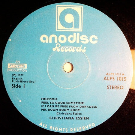 Christiana Essien* : Freedom (LP, Album)