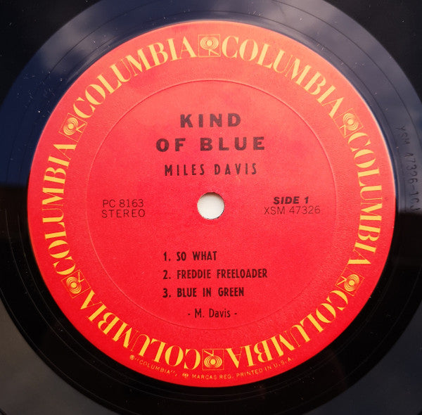 Miles Davis : Kind Of Blue (LP, Album, RE)