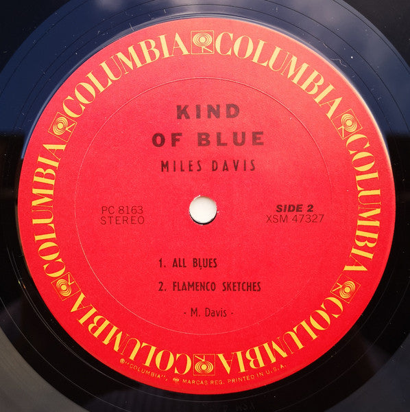 Miles Davis : Kind Of Blue (LP, Album, RE)