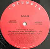 Nas : The World Is Yours (12", Single)