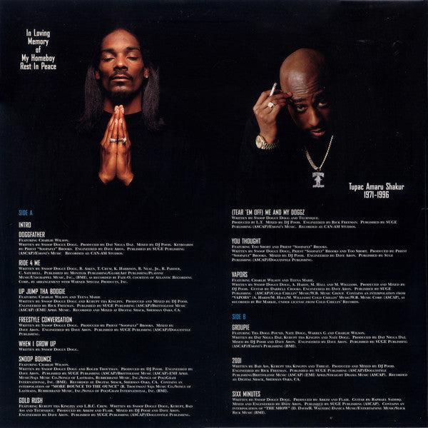 Snoop Doggy Dogg* : Tha Doggfather (2xLP, Album, Gat)