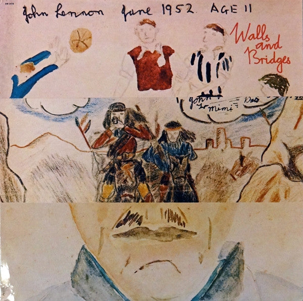 John Lennon : Walls And Bridges (LP, Album, RE, Pur)