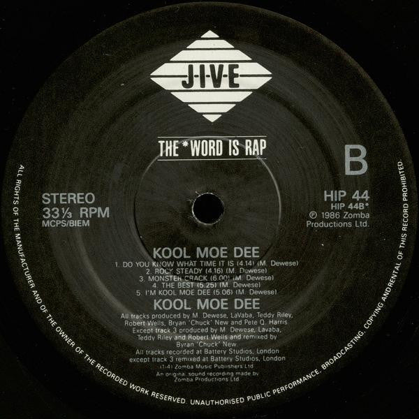 Kool Moe Dee : Kool Moe Dee (LP, Album, Bla)