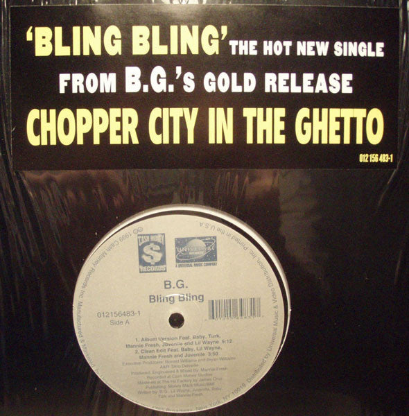 B.G. : Bling Bling (12")