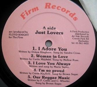 Various : Just Lovers (LP, Comp)