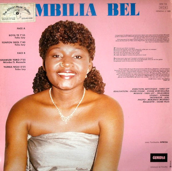 Mbilia Bel : Boya Ye (LP)