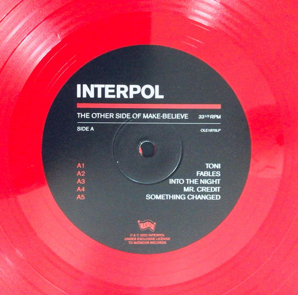 Interpol : The Other Side Of Make-Believe (LP, Album, Ltd, Red)