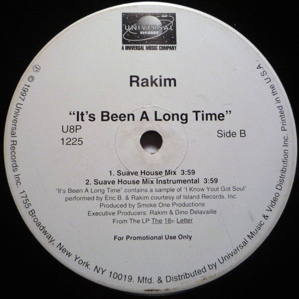 Rakim : Guess Who's Back (12", Promo)