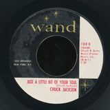 Chuck Jackson : If I Didn't Love You / Just A Little Bit Of Your Soul (7", Styrene)