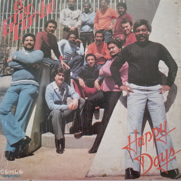 El Gran Combo De Puerto Rico* : Happy Days (LP, Album)