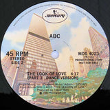 ABC : The Look Of Love (12", Single, Promo)