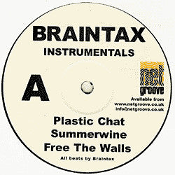 Braintax : Instrumentals (12", Ltd, W/Lbl)