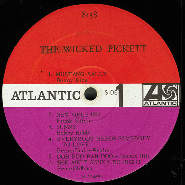 Wilson Pickett : The Wicked Pickett (LP, Album, Mono)