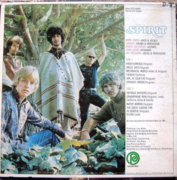 Spirit (8) : Spirit (LP, Album, Ter)