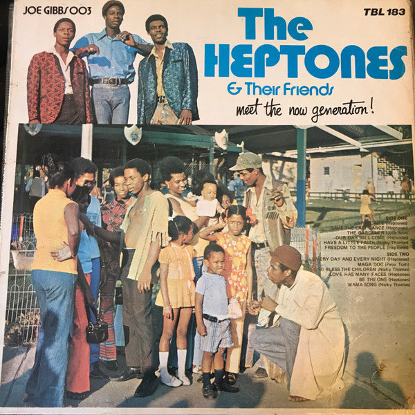 Various : The Heptones & Their Friends - Meet The Now Generation! (LP, Comp)
