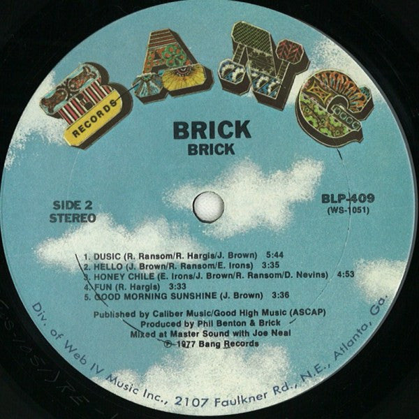 Brick : Brick (LP, Album, Ter)