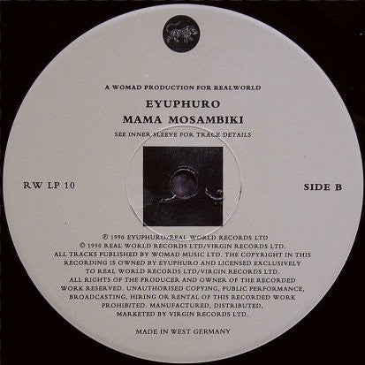 Eyuphuro : Mama Mosambiki (LP)