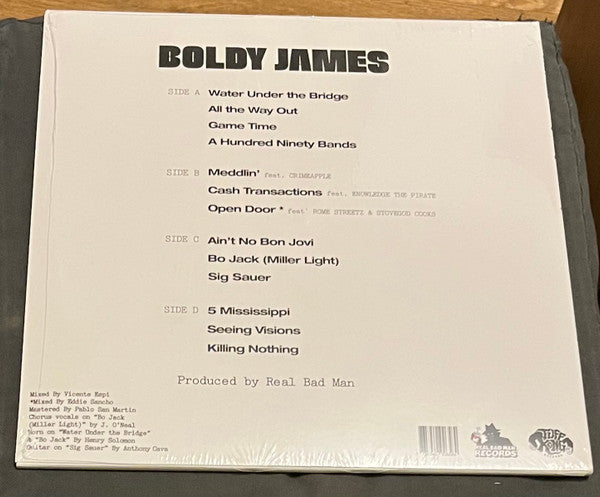 Boldy James, Real Bad Man : Killing Nothing (2x12", Album)