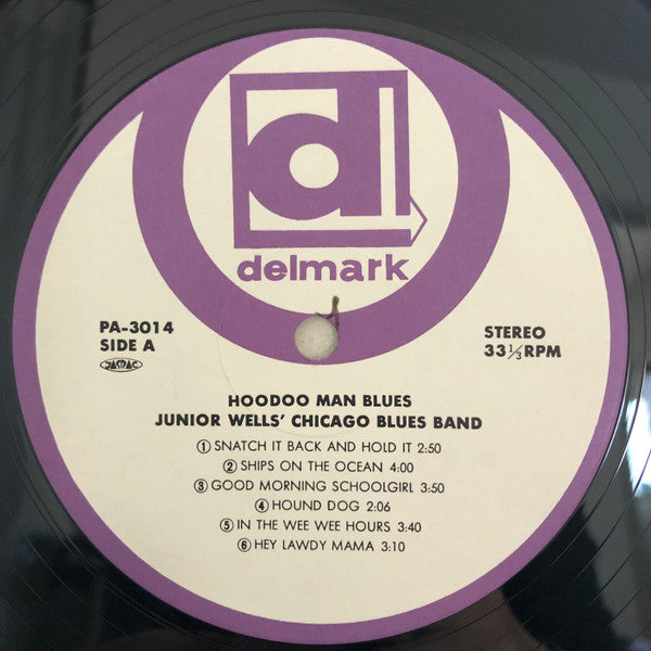 Junior Wells' Chicago Blues Band With Buddy Guy : Hoodoo Man Blues (LP, Album, RP)