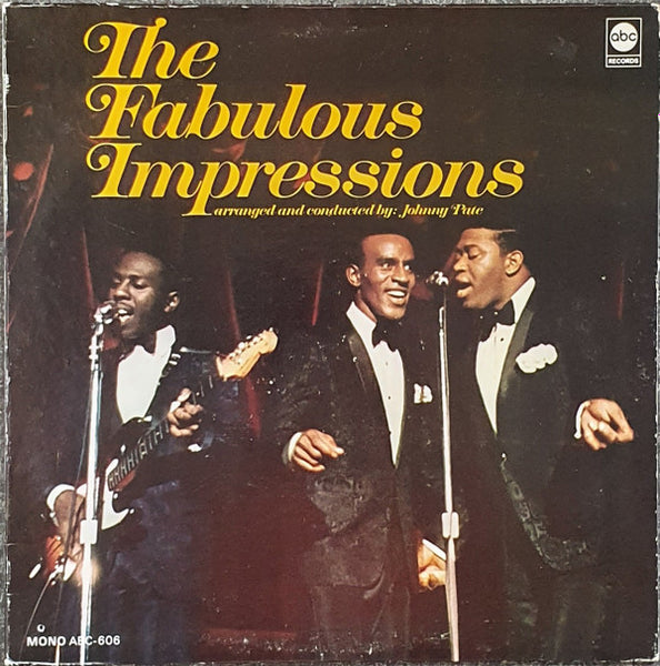 The Impressions : The Fabulous Impressions (LP, Album, Mono)
