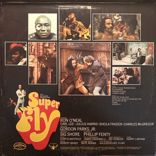 Curtis Mayfield : Super Fly (LP, Album, Die)