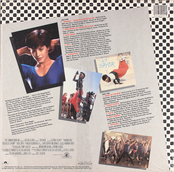 Various : Breakin' - Original Motion Picture Soundtrack (LP, Comp, 53 )