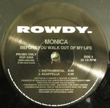 Monica : Before You Walk Out Of My Life (12", Single, Promo)