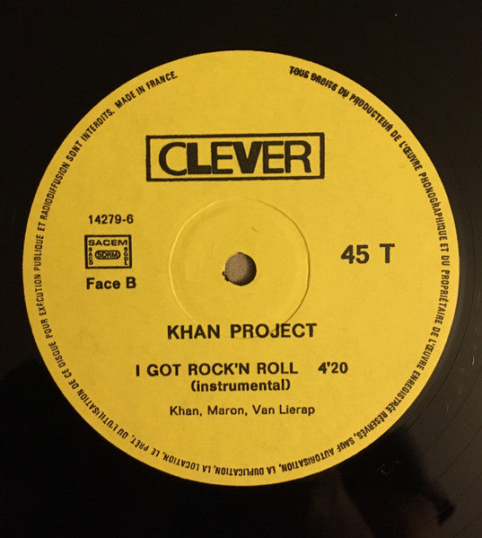 Khan Project : Just As Long As I Got You (House Mix) (12", Maxi)