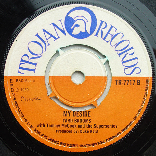 Tommy* And The Upsetters : Lock Jaw / My Desire (7", Single, 4 P)