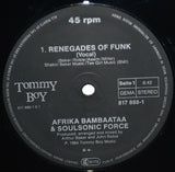 Afrika Bambaataa & Soul Sonic Force* : Renegades Of Funk! (12", Maxi)