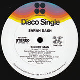 Sarah Dash : Sinner Man (12", Single, Pit)