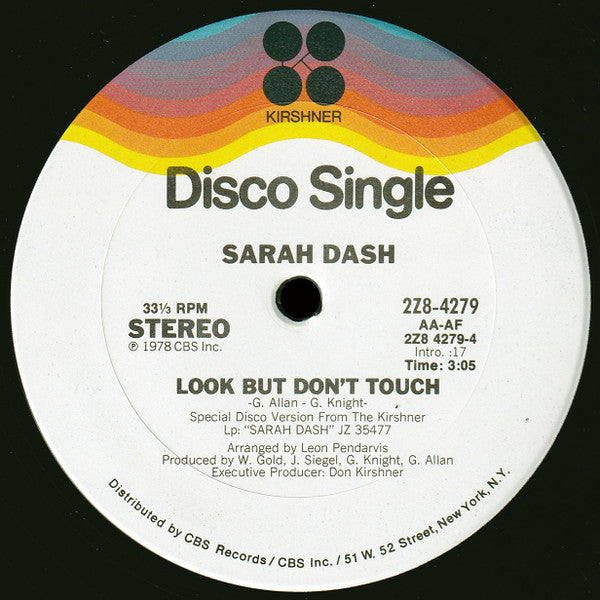 Sarah Dash : Sinner Man (12", Single, Pit)