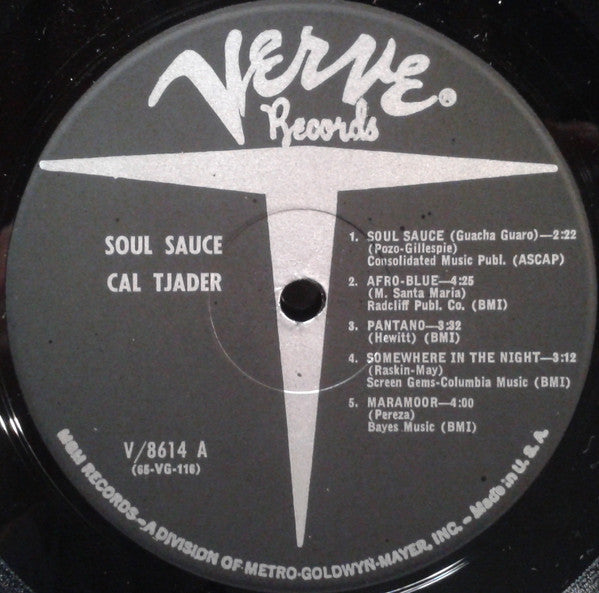 Cal Tjader : Soul Sauce (LP, Album, Mono)