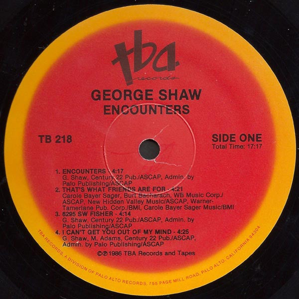 George Shaw : Encounters (LP, Album)