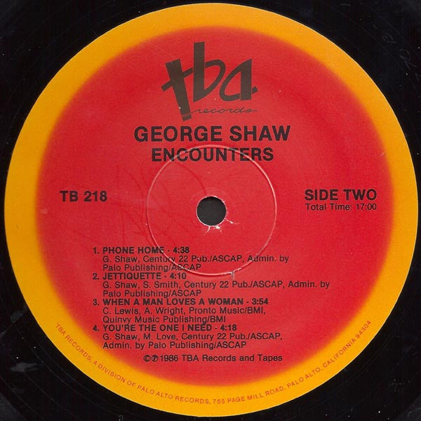 George Shaw : Encounters (LP, Album)