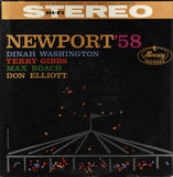 Dinah Washington / Terry Gibbs / Max Roach / Don Elliott : Newport '58 (LP, Album)