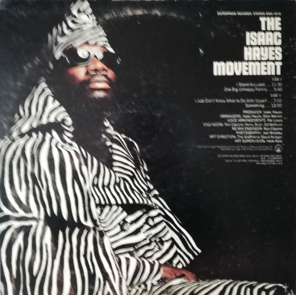 Isaac Hayes : The Isaac Hayes Movement (LP, Album, Pit)