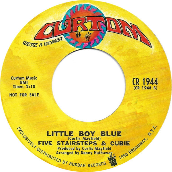 Five Stairsteps & Cubie* : Madame Mary / Little Boy Blue (7", Promo)