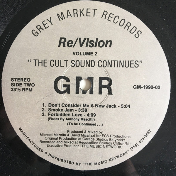 Re/Vision : Volume 2 "The Cult Sound Continues" (12")