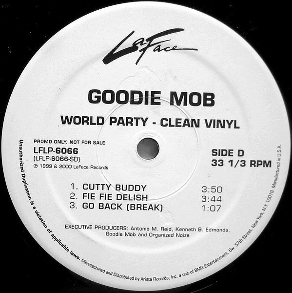 Goodie Mob : World Party (Clean Vinyl) (2xLP, Album, Promo, Cen)