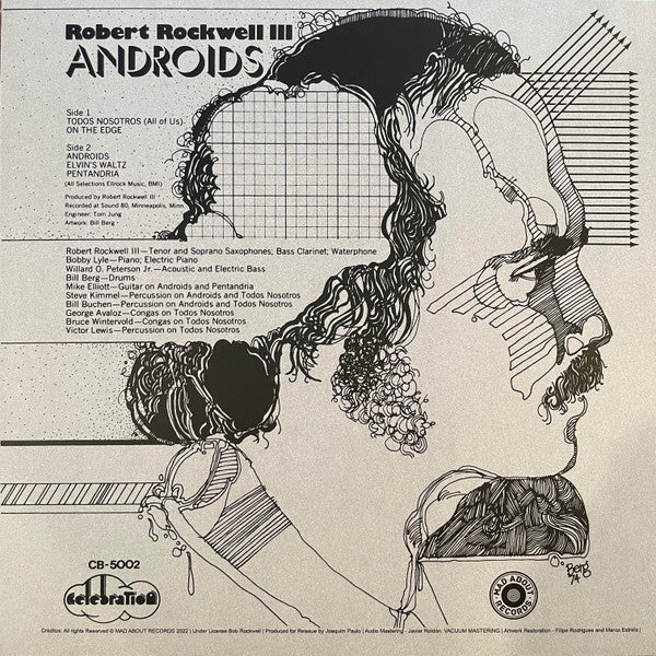 Robert Rockwell III* With Bobby Lyle : Androids (LP, Album, Dlx, RE, RM, 180)