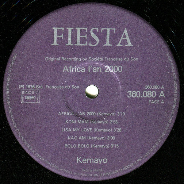 Kemayo : Africa L'An 2000 (LP, Album)