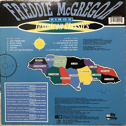 Freddie McGregor : Sings Jamaican Classics (LP, Album)