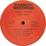 Johnny Houston : Makin' Bacon (LP, Album)