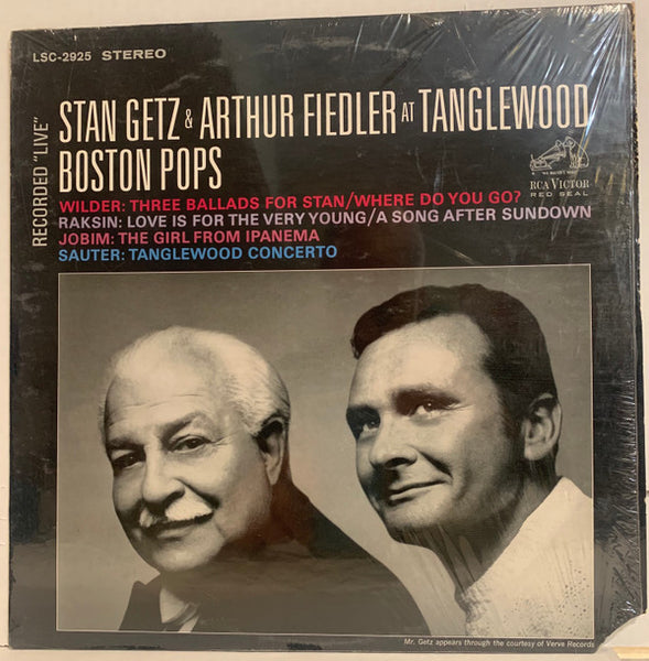 Stan Getz & Arthur Fiedler, Boston Pops* : Stan Getz & Arthur Fiedler At Tanglewood (LP, Album, Hol)