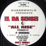 El The Sensei* : Frontline B/W All Rise (12")