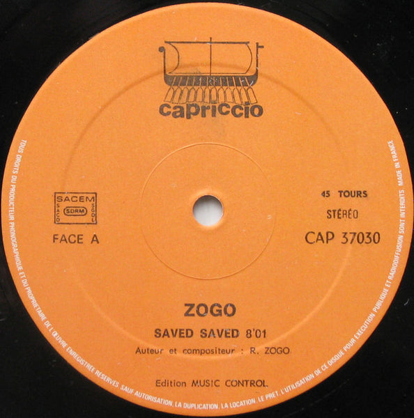 Zogo* : Saved Saved (12")