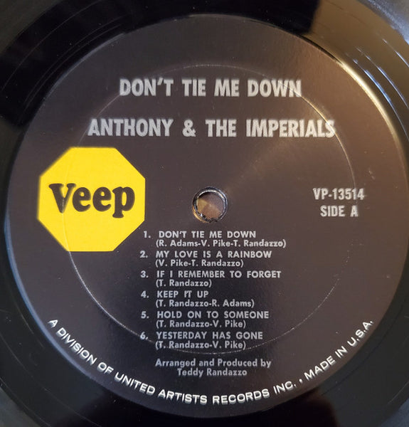 Anthony And The Imperials* : Reflections (LP, Album, Mono)