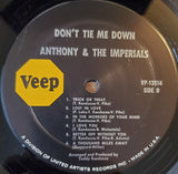 Anthony And The Imperials* : Reflections (LP, Album, Mono)