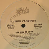 Luther Vandross : For You To Love (12", Promo)